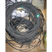 Оптический кабель Б/У для внешней прокладки (с металлическим тросом) в Шатуре, оптокабель БУ (Шатура)