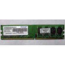 Модуль оперативной памяти 4Gb DDR2 Patriot PSD24G8002 pc-6400 (800MHz)  (Шатура)