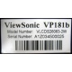 Viewsonic VP181b (Шатура)
