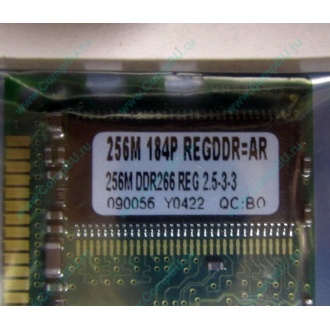 256 Mb DDR1 ECC Registered Transcend pc-2100 (266MHz) DDR266 REG 2.5-3-3 REGDDR AR (Шатура)