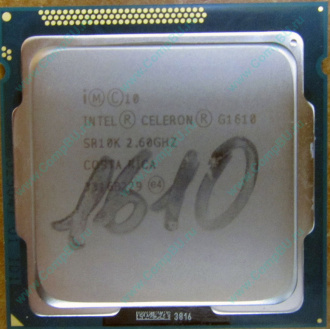 Процессор Intel Celeron G1610 (2x2.6GHz /L3 2048kb) SR10K s.1155 (Шатура)