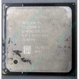 Процессор Intel Celeron D (2.4GHz /256kb /533MHz) SL87J s.478 (Шатура)