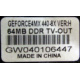 GEFORCE4MX 440-8X 64MB DDR TV-OUT (Шатура)