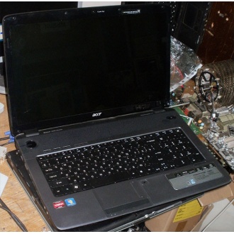 Ноутбук Acer Aspire 7540G-504G50Mi (AMD Turion II X2 M500 (2x2.2Ghz) /no RAM! /no HDD! /17.3" TFT 1600x900) - Шатура